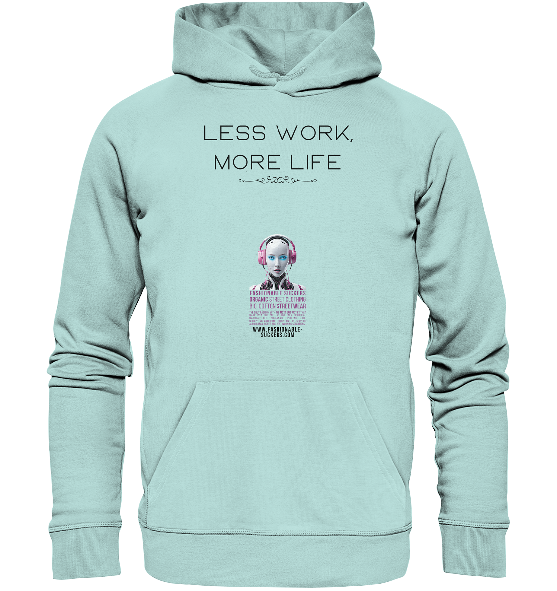 Maria works (Organic Hoodie)