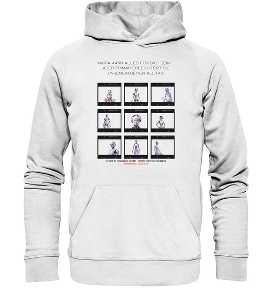 Alltag-Erleichterung (Organic Hoodie)