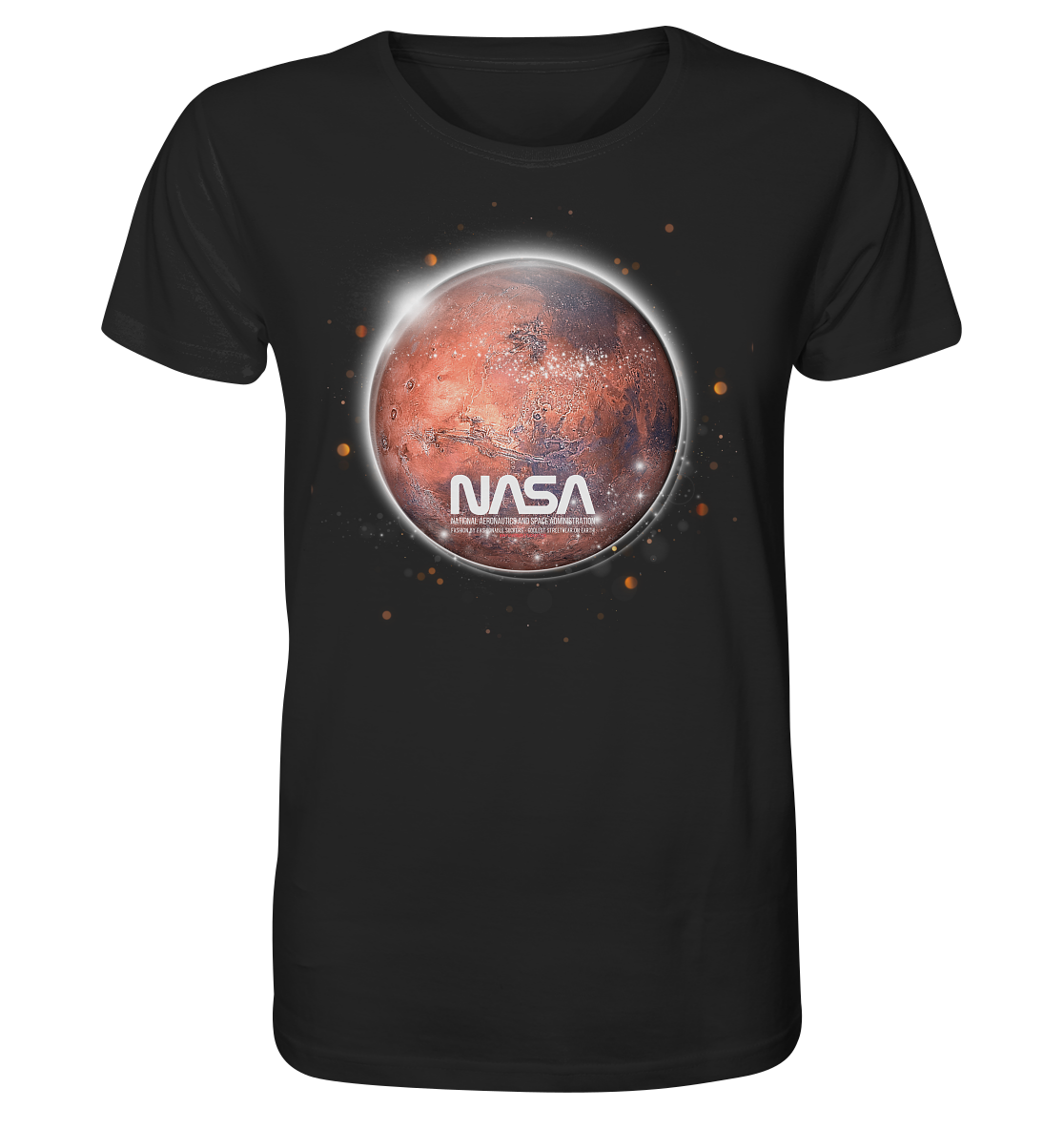 NASA Mars White