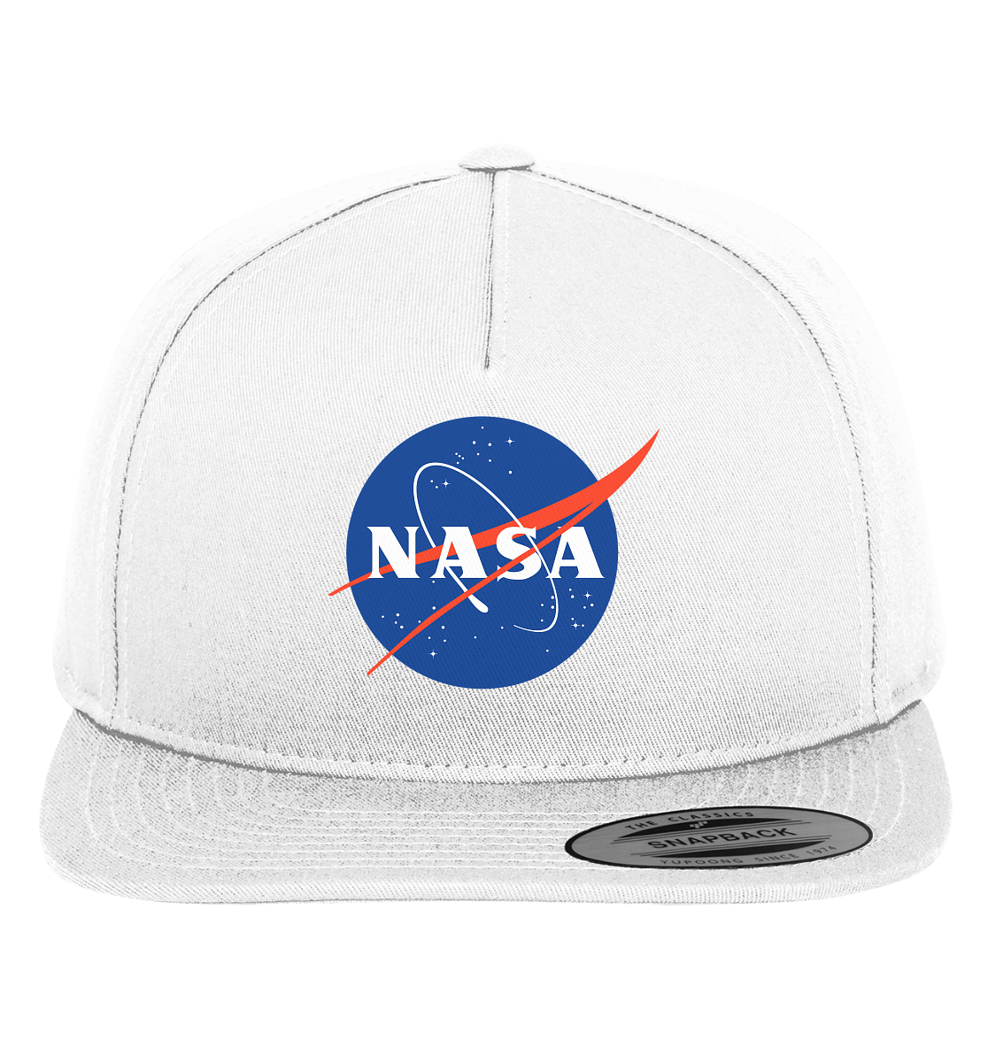 NASA White Classic Snapback